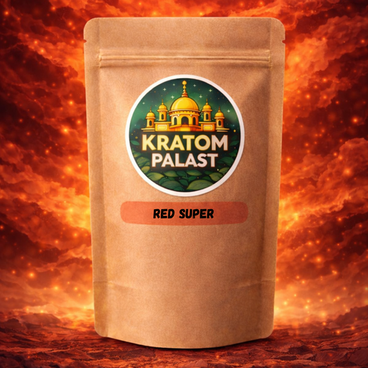Red Super Kratom Pulver – hochwertige rote Kratom Sorte